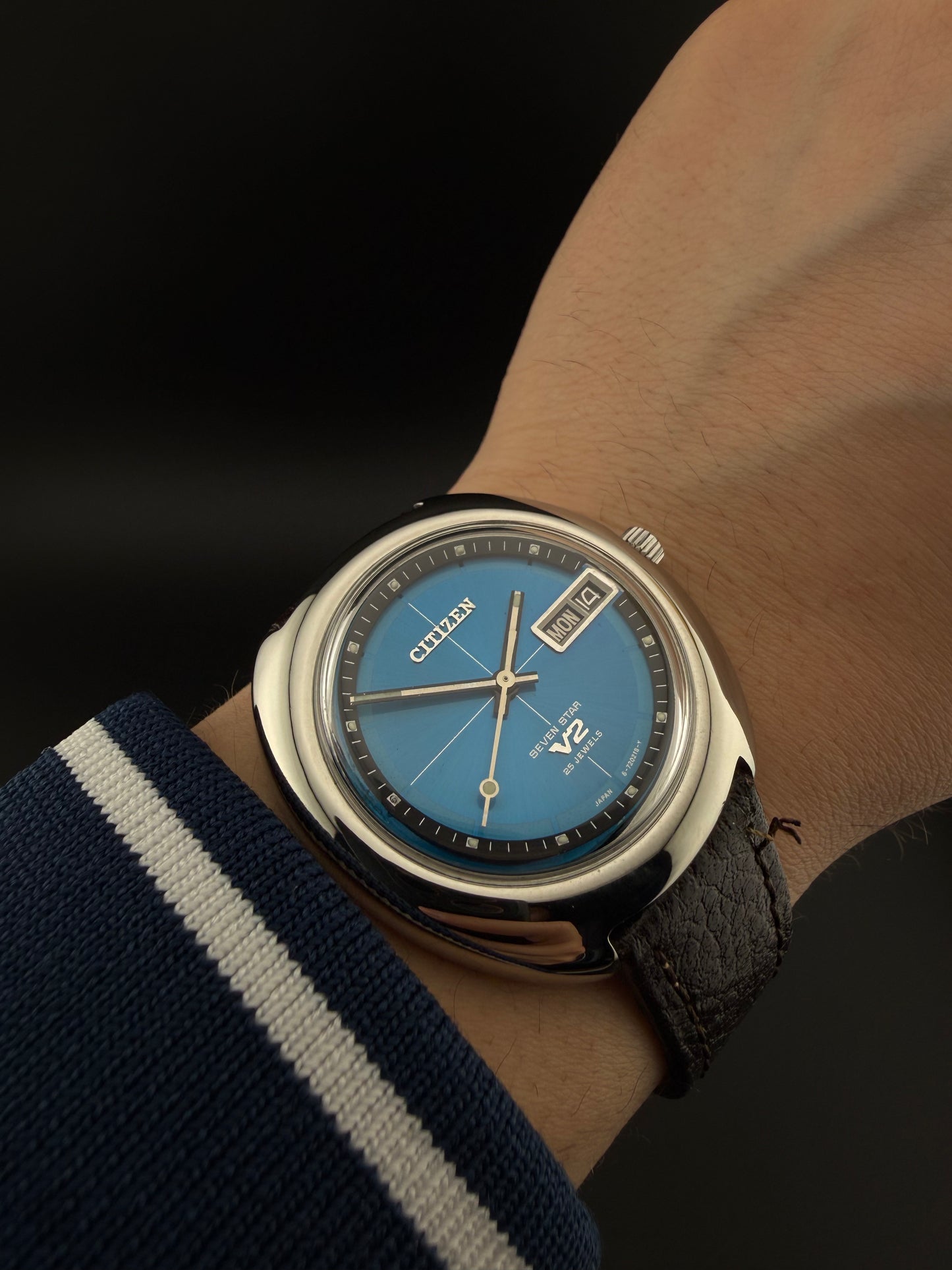 Citizen Blue vintage