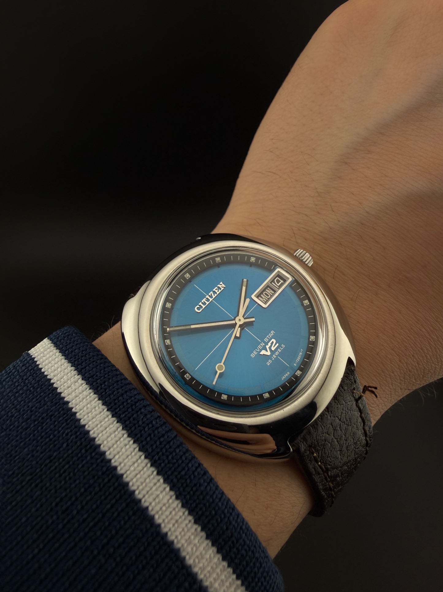 Citizen Blue vintage