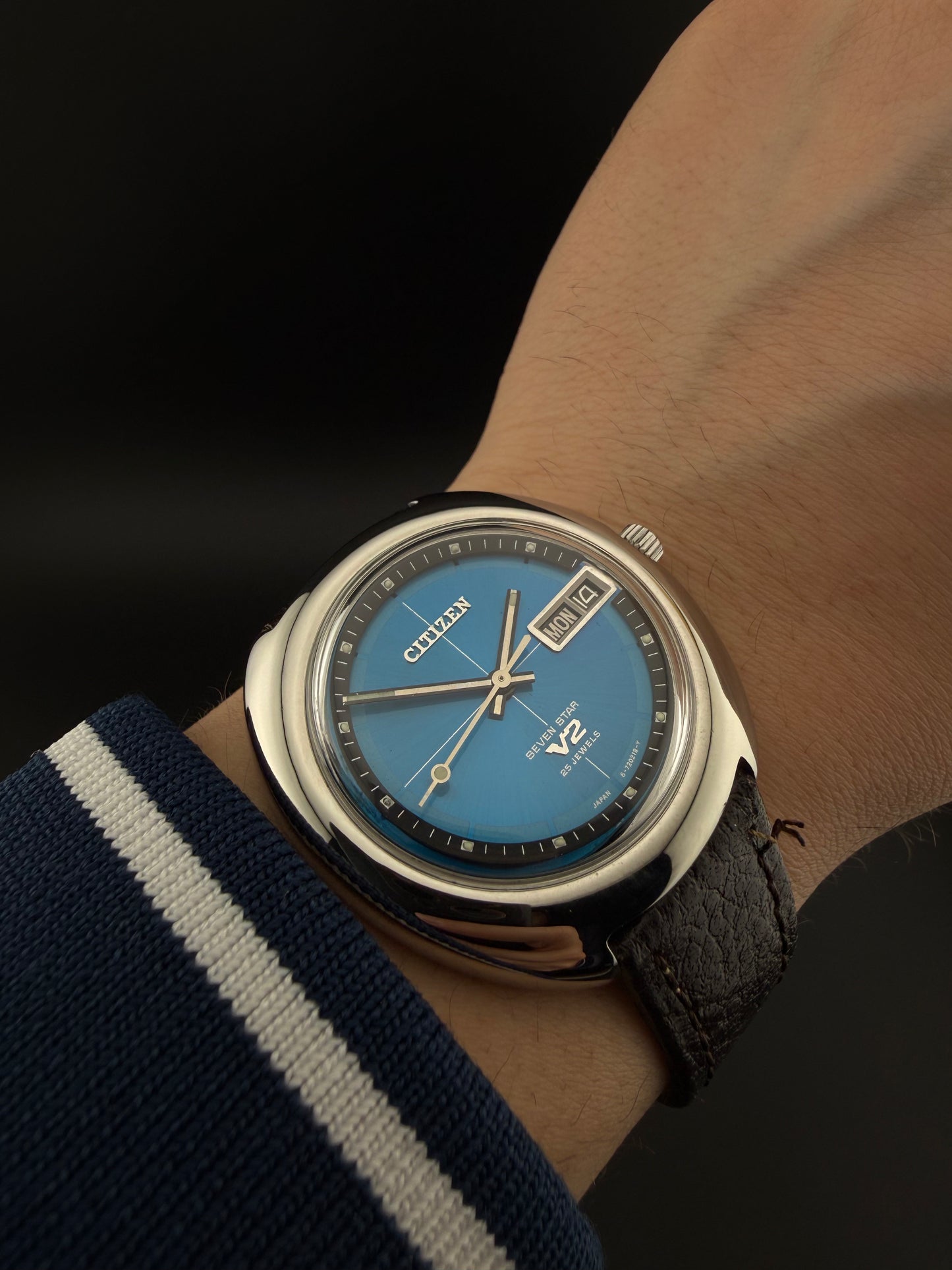 Citizen Blue vintage