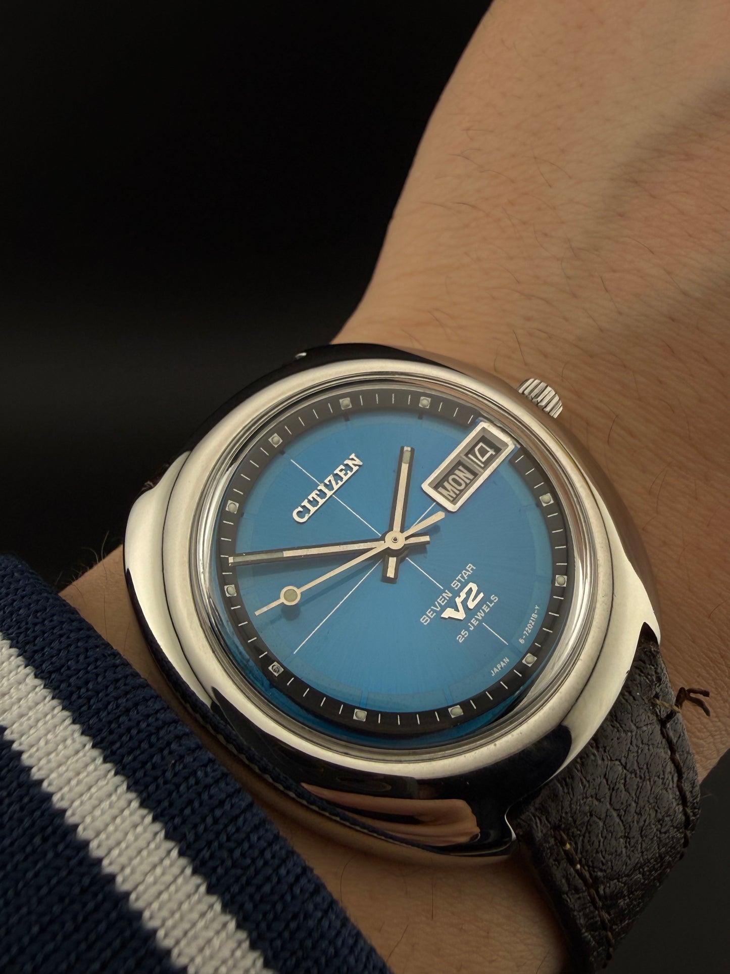 Citizen Blue vintage