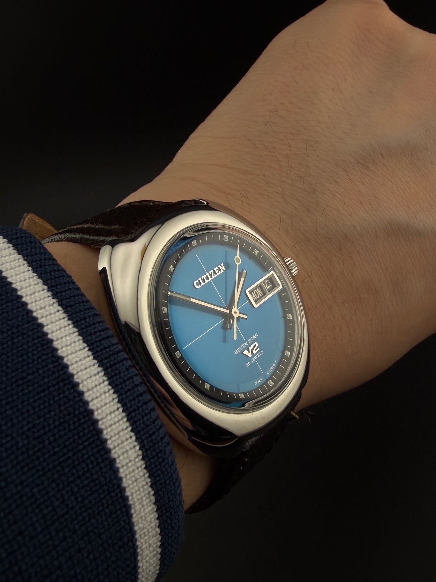 Citizen Blue vintage