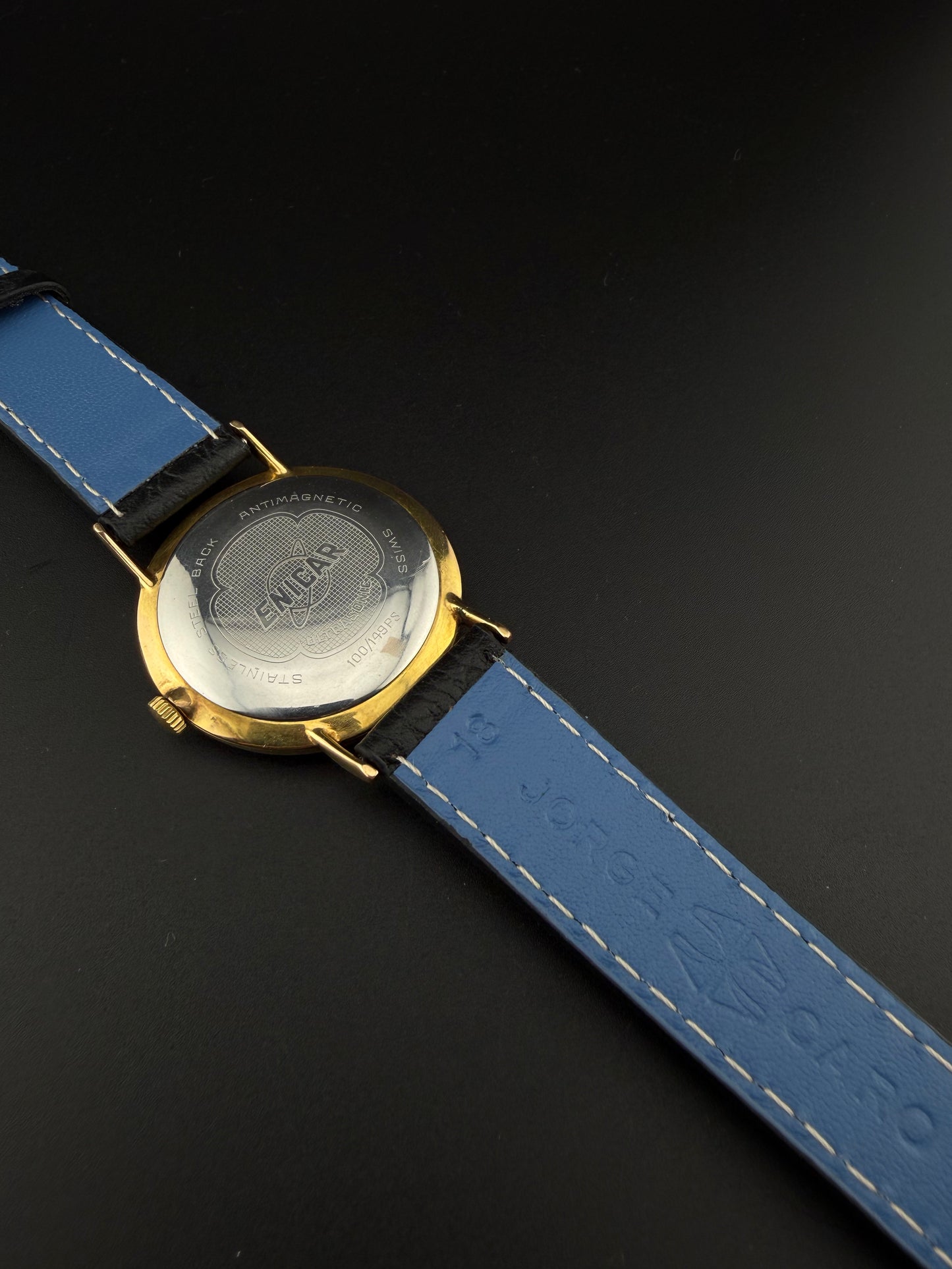Reloj Enicar Ultrasonic suizo