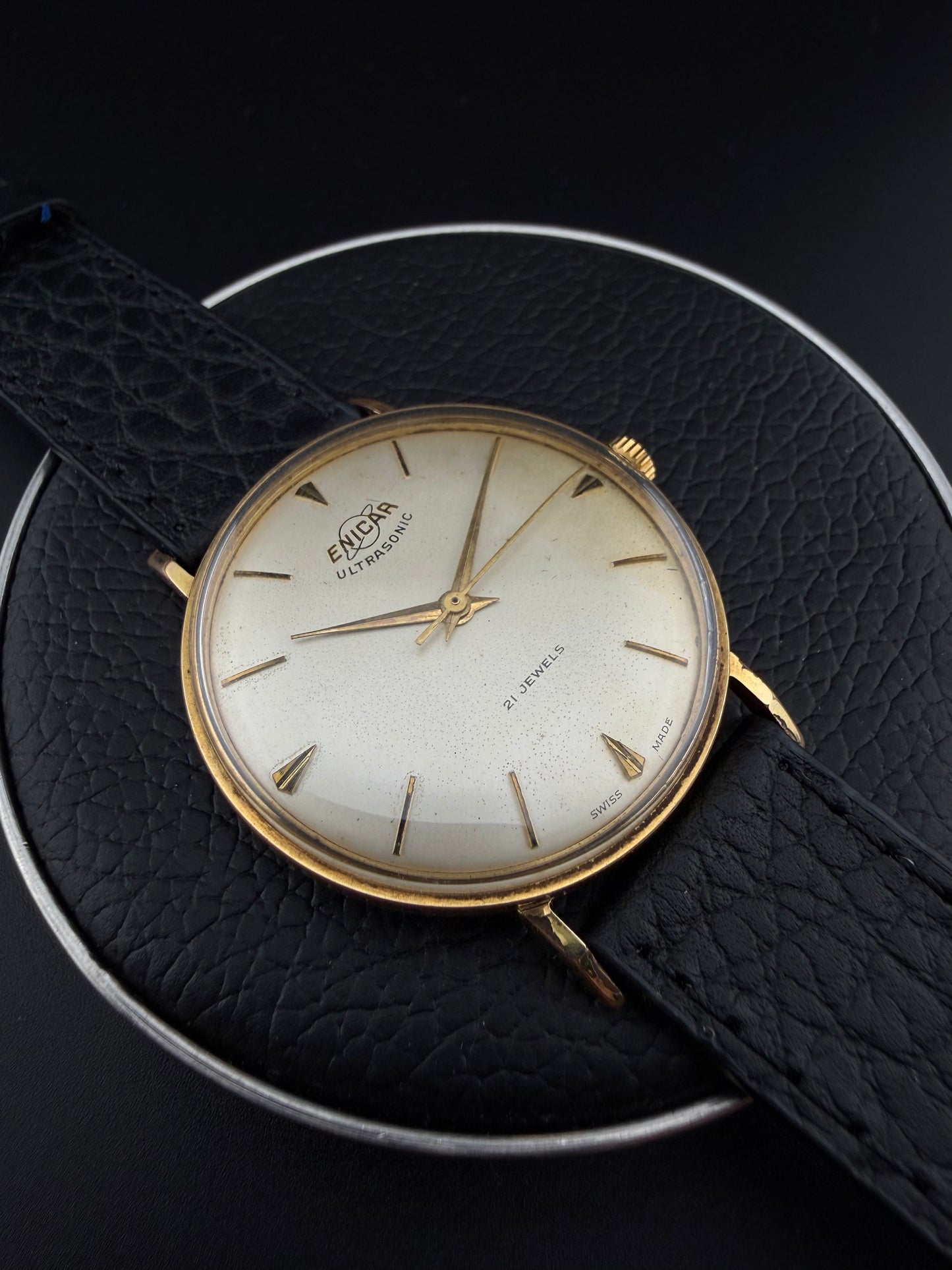 Reloj Enicar Ultrasonic suizo