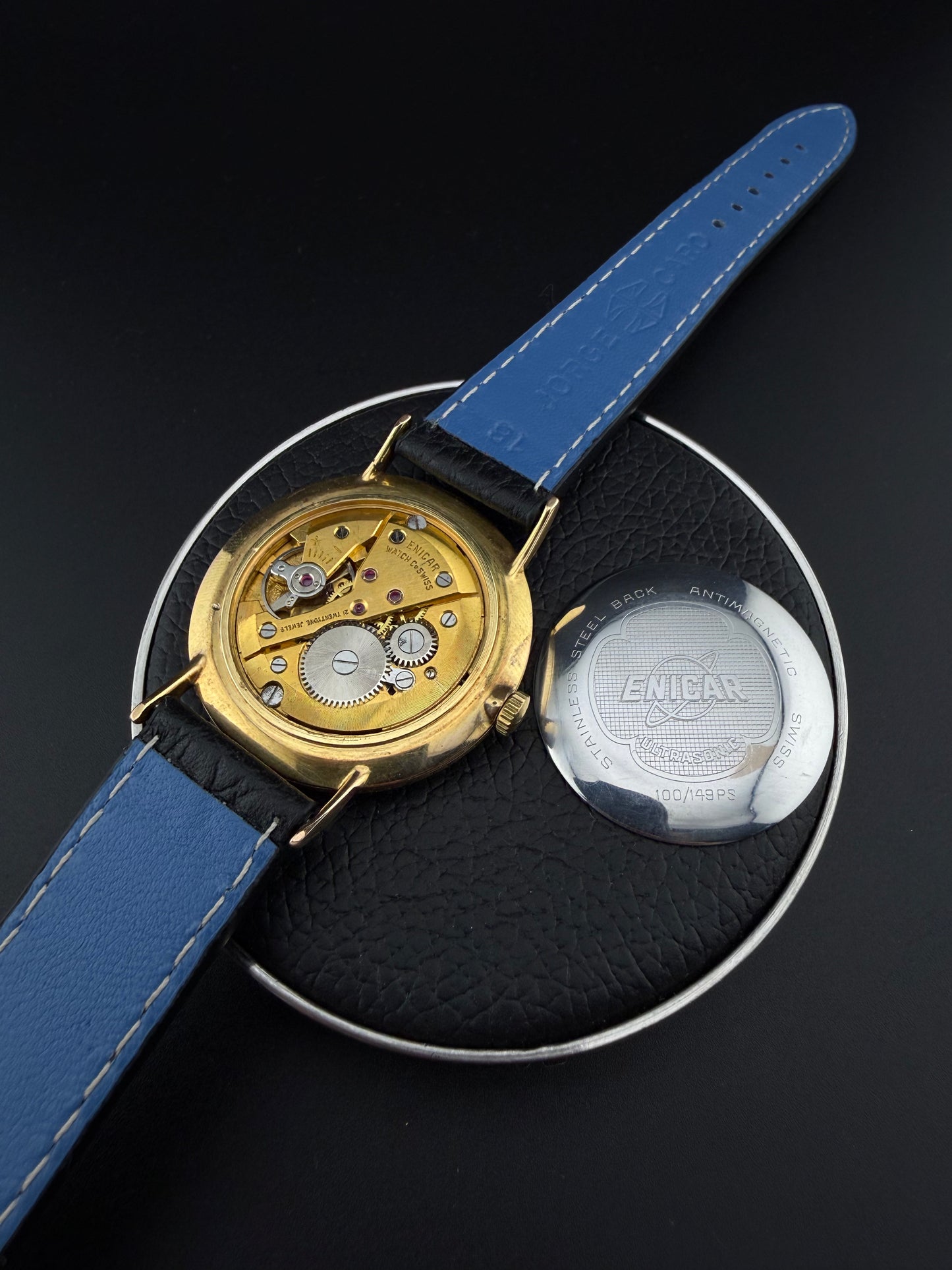 Reloj Enicar Ultrasonic suizo