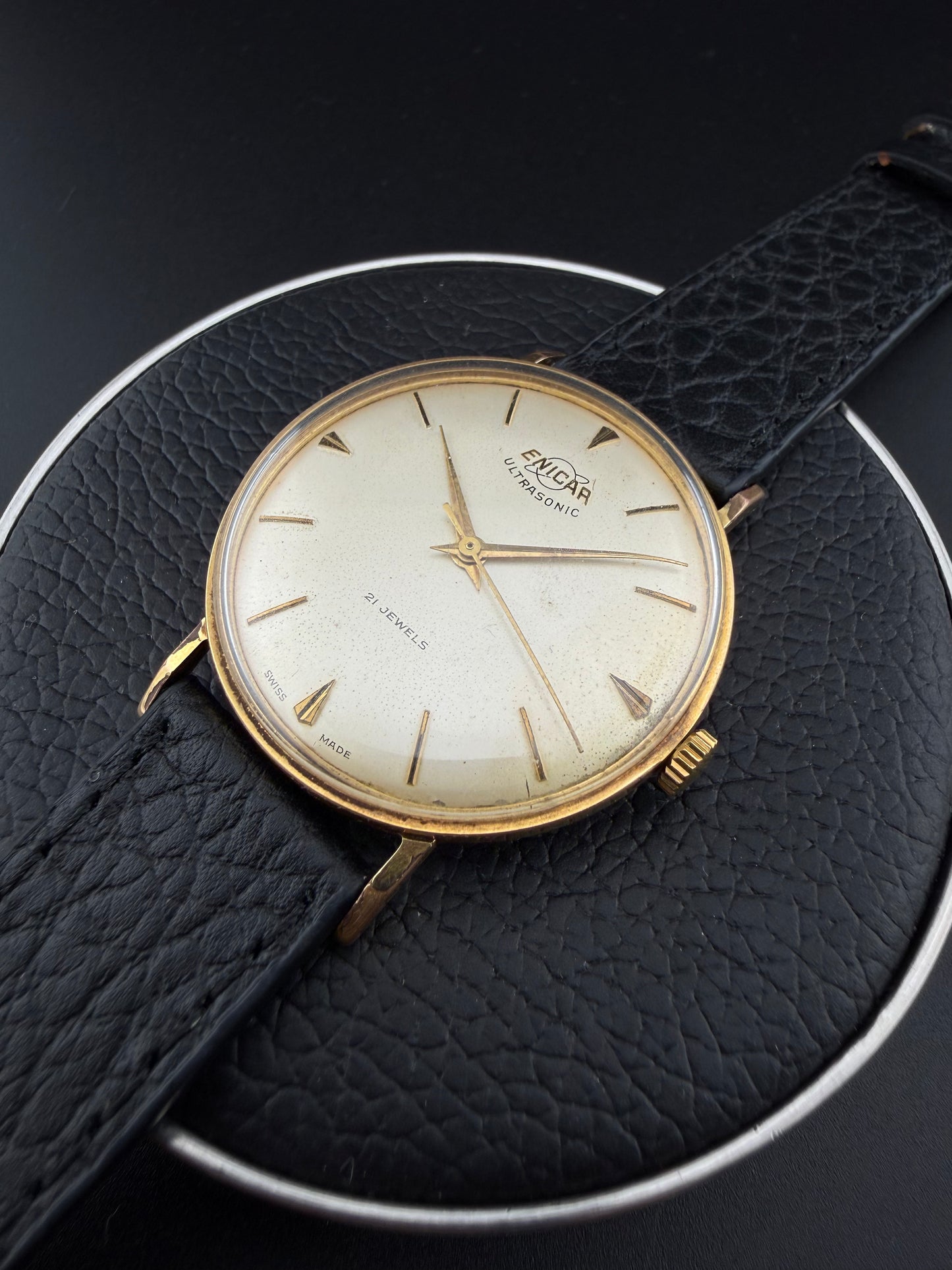 Reloj Enicar Ultrasonic suizo