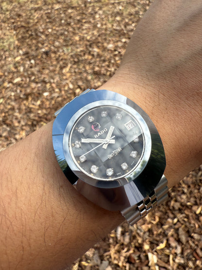 Rado diastar diamond dial