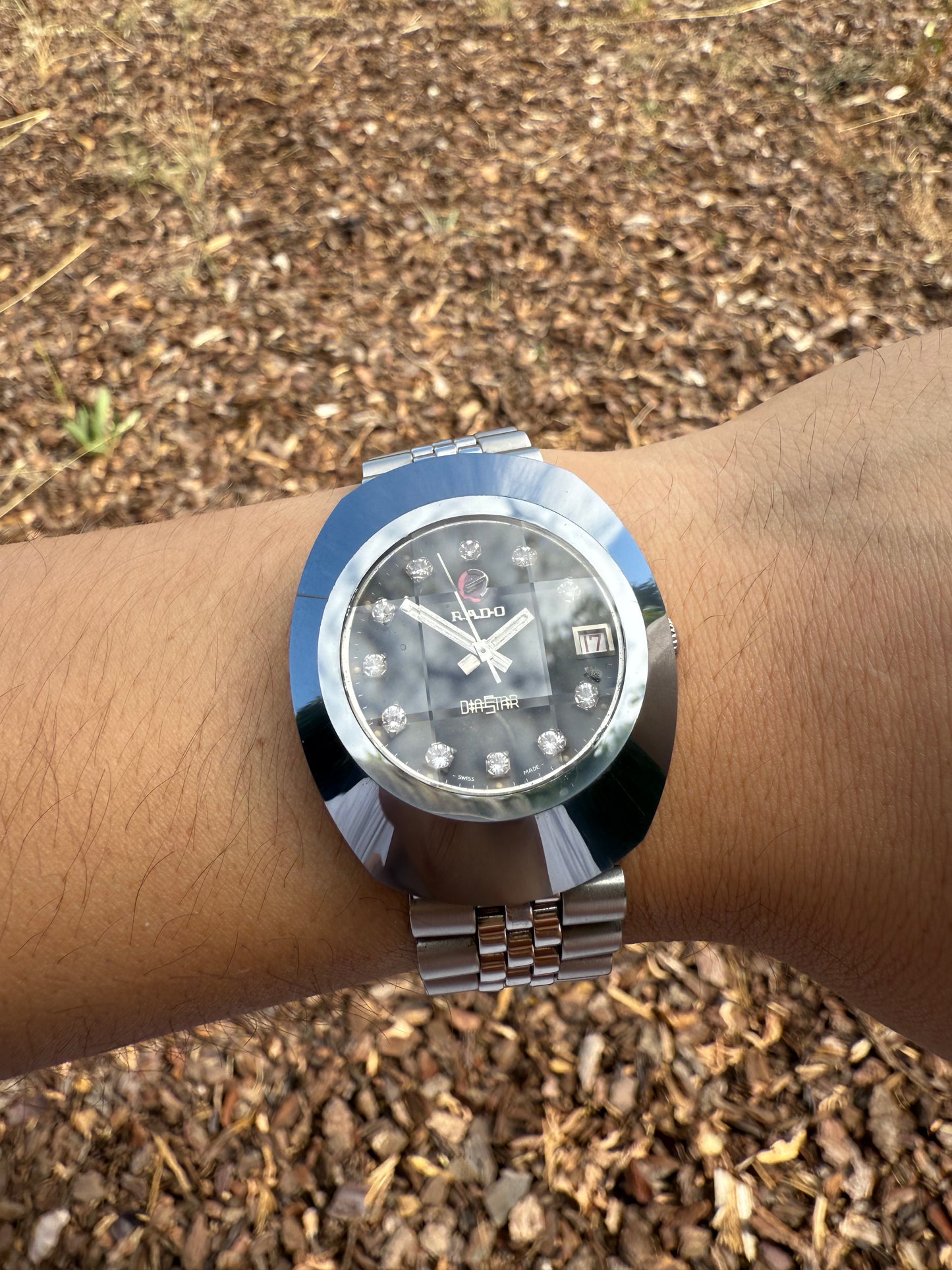Rado diastar diamond dial