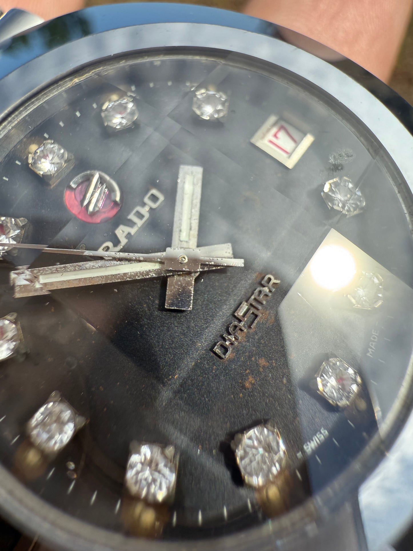 Rado diastar diamond dial