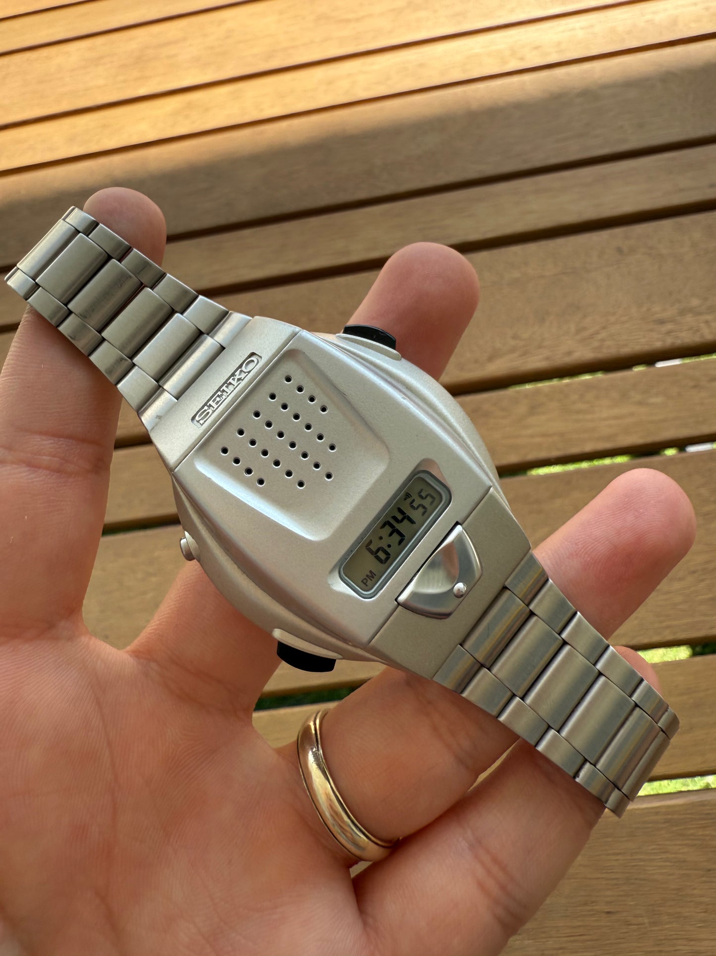 Emblematico Seiko Parlante