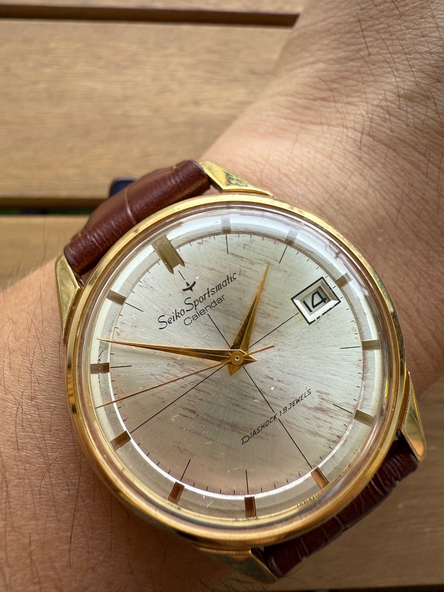Seiko Sportsmatic Calendar 19 jewels