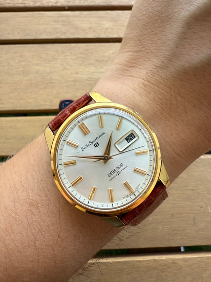 Seiko Sportsmatic gold