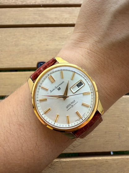 Seiko Sportsmatic gold