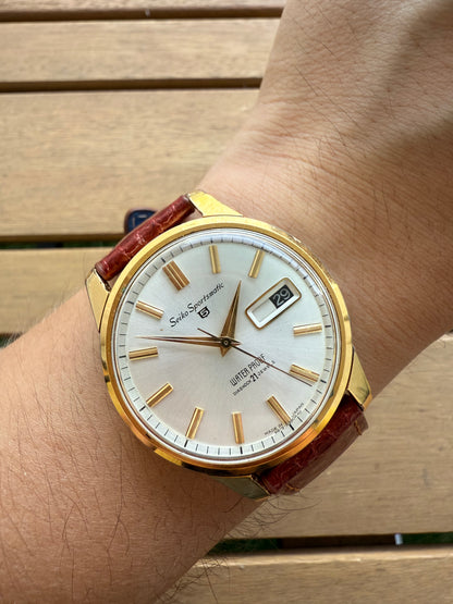 Seiko Sportsmatic gold