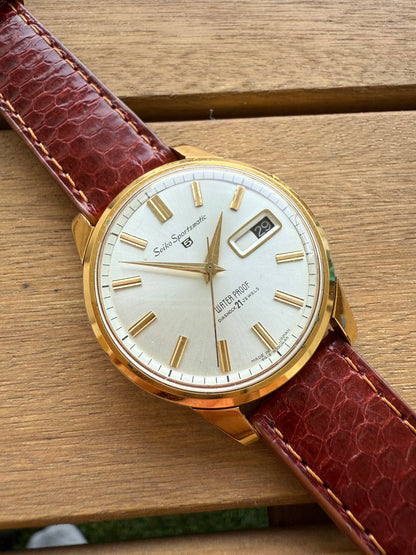 Seiko Sportsmatic gold