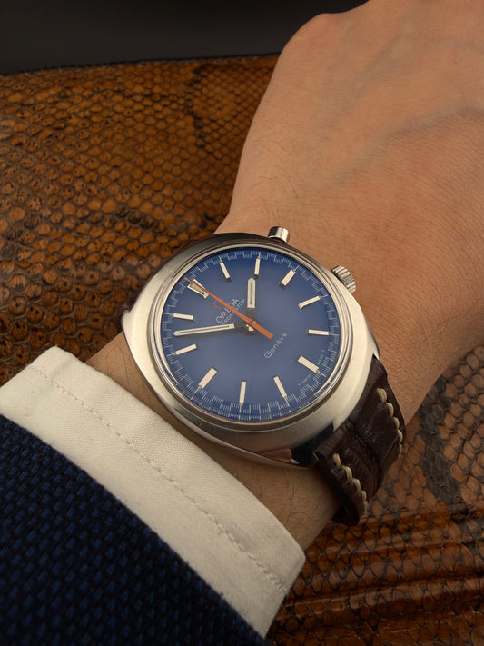 Omega Chronostop blue