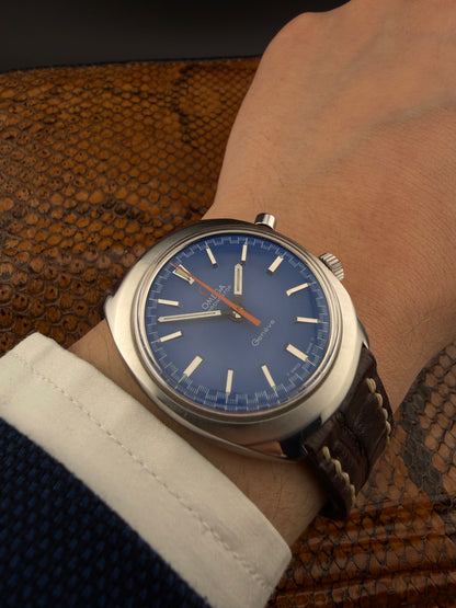 Omega Chronostop blue