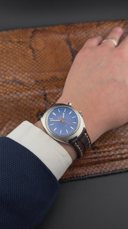 Omega Chronostop blue