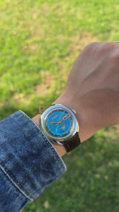 Citizen Blue vintage