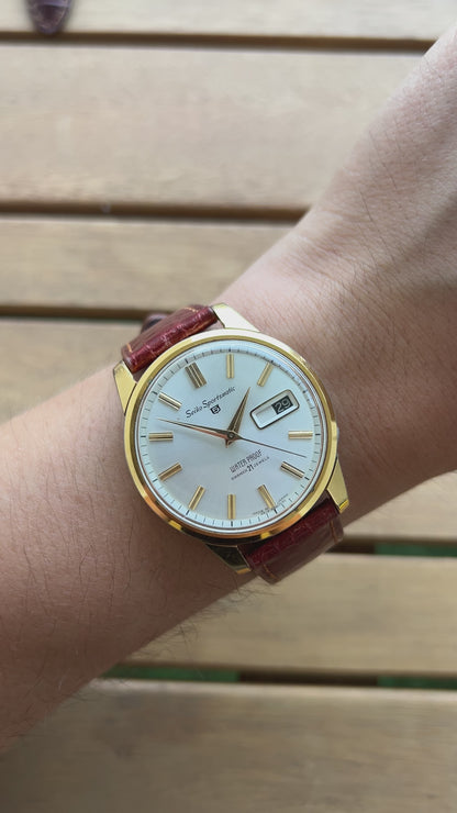 Seiko Sportsmatic gold