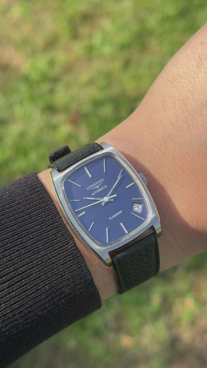 Longines Flagship Tank Blue